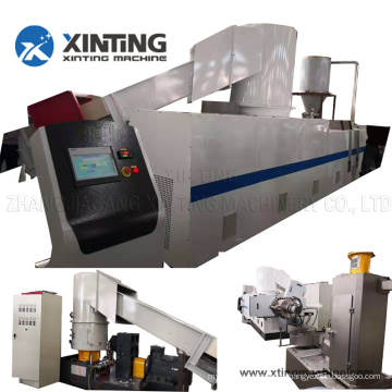 Two Step Extruder PP Woven Bags Plastic Pelletizing Line